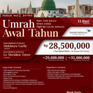 Umrah Akbar Awal Tahun Le Meridien Tower